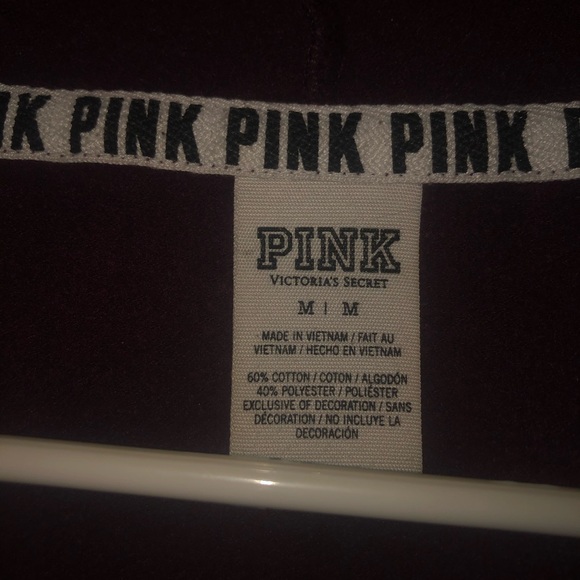 Pink zip up sweatshirt - Picture 3 of 5